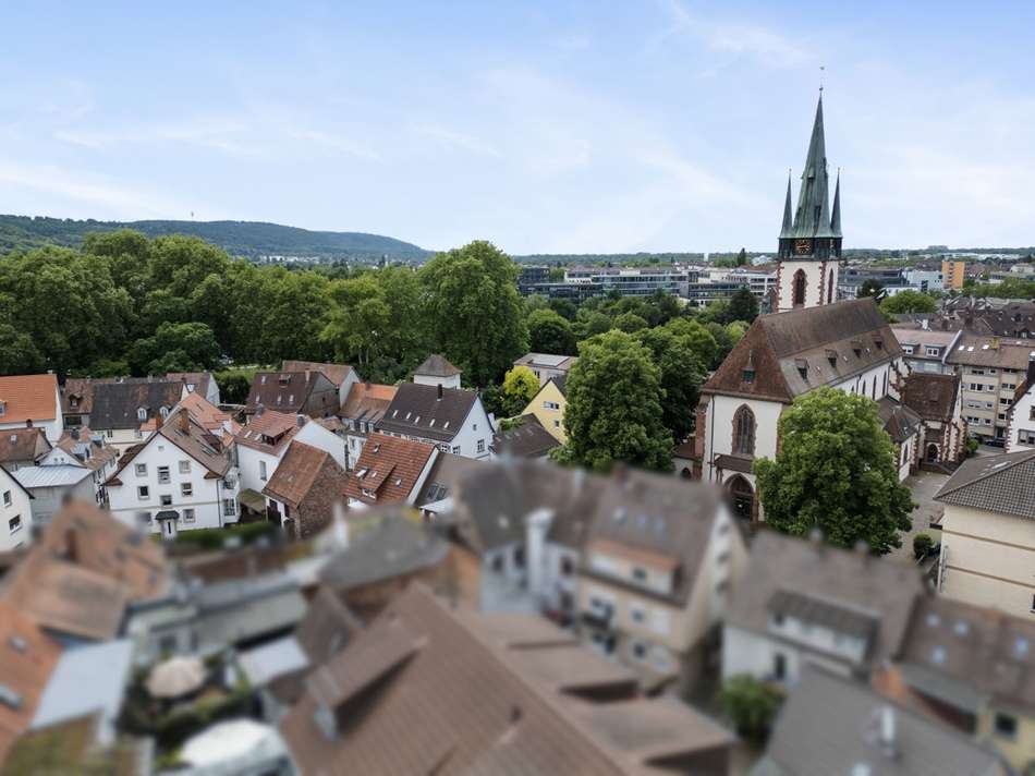 Ausblick auf Durlach mit katho