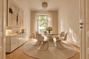 Seltene Gelegenheit * renovierte 4 Zimmer- Bél Etage Wohnung *2 Balkone*Toplage Westend