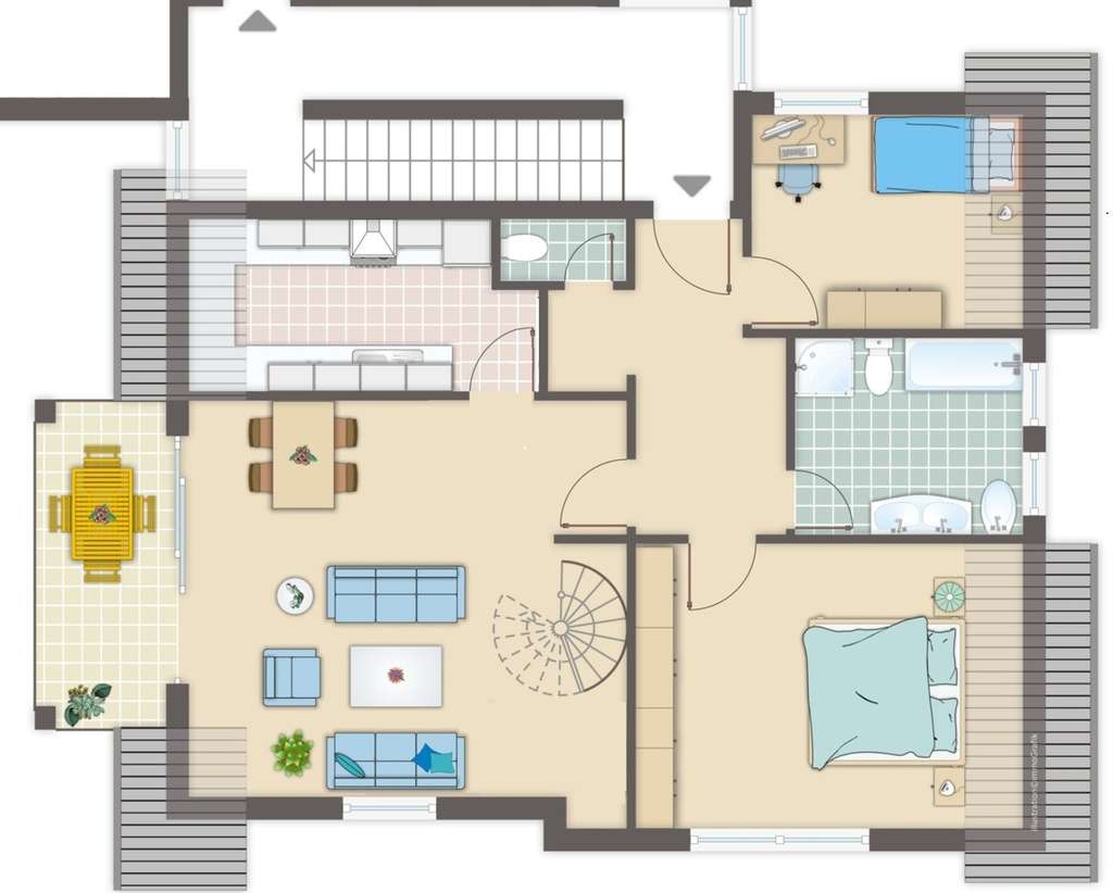 Immobilie in Usingen - Ruhige 4-Zimmerwohnung in Usingen-Eschbach - Bild 2