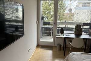 Mitten in Schwabing, ruhiges, möbliertes Apartment Leopoldstr. Nähe  Münchner Freiheit – Die vollständige Adresse der Immobilie erhältst du vom Anbieter., 80802 Münchner Freiheit, München – Vorschaubild 5