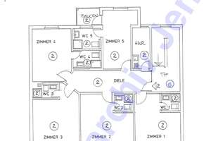 Wohnung mit 5 kleinen Appartements – Die vollständige Adresse der Immobilie erhältst du vom Anbieter., 7749 Wenigenjena, Jena – Vorschaubild 5