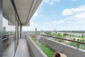 Stilvolle Wohnung mit Rheinblick und Panorama über Düsseldorf – 40474 Golzheim, Düsseldorf – Vorschaubild 9