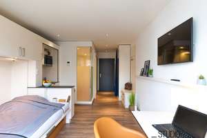 Strom, WLAN & Gym inklusive: Premium Apartment im Erlanger Zentrum – Bechmann-Rahn-Weg 2, 91052 Rathausplatz, Erlangen – Vorschaubild 3