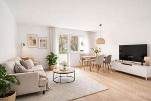 Sofort-Bezugsbereit: Helle, frisch renovierte 2 Zimmer-Wohnung mit Südbalkon in ruhiger Lage – Die vollständige Adresse der Immobilie erhältst du vom Anbieter., 80933 Lerchenau-Ost, München – Vorschaubild 1