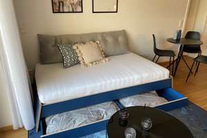 Luxuriöses, möbliertes Einzimmer-Apartment – Die vollständige Adresse der Immobilie erhältst du vom Anbieter., 81543 Siebenbrunn, München – Vorschaubild 5