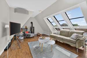 Über den Dächern Münsters – 5-Zimmer-Maisonettewohnung mit Dachterrasse im begehrten Josefsviertel