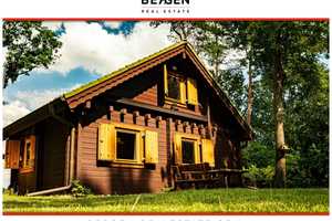 Finnisches Blockhaus + Direkt am See + Privater Steg mit Boot + Sauna – Barnim (Kreis) – Vorschaubild 1