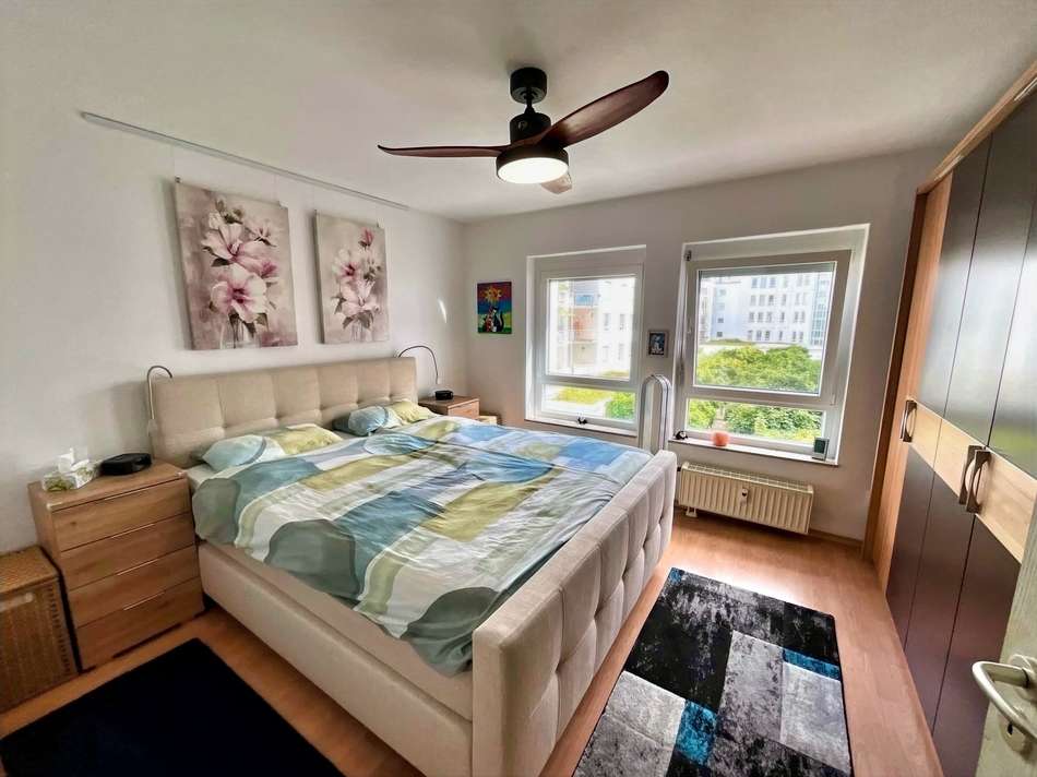 ruhiges Schlafzimmer zum Innen