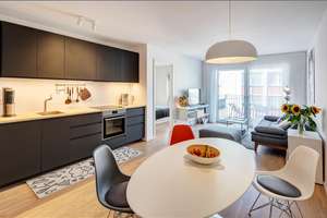 Möbliert: Wohnen auf Zeit - Moderne Neubauwohnung  – Die vollständige Adresse der Immobilie erhältst du vom Anbieter., 80634 Neuhausen, München – Vorschaubild 2