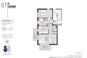 RESERVIERT ! - NEUBAU: Helle 3-Zimmerwohnung mit zwei großen Balkonen – Die vollständige Adresse der Immobilie erhältst du vom Anbieter., 81475 Fürstenried-West, München – Vorschaubild 25