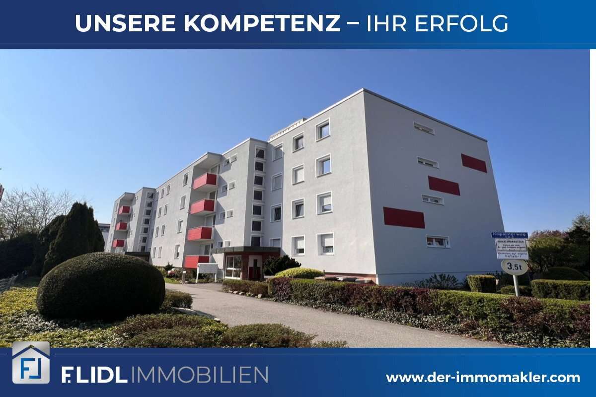 Kleine 2 Zimmer Eigentumswohnung im 2. Stock mit Südbalkon in Ruhstorf an der Rott, Passau Kreis – Bild 1