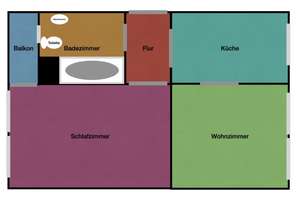 Schöne 2-Zimmer-Wohnung mit Balkon sucht Mietnachfolge ab sofort – Die vollständige Adresse der Immobilie erhältst du vom Anbieter., 47053 Dellviertel, Duisburg – Vorschaubild 5