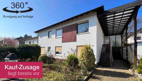 Bild von Freistehender Bungalow mit Einliegerwohnung auf traumhaften, weiter bebaubaren Grundstück in g