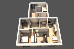 Staffelgeschosswohnung, Nr. 8, Haus 1 – Osnabrück – Vorschaubild 3