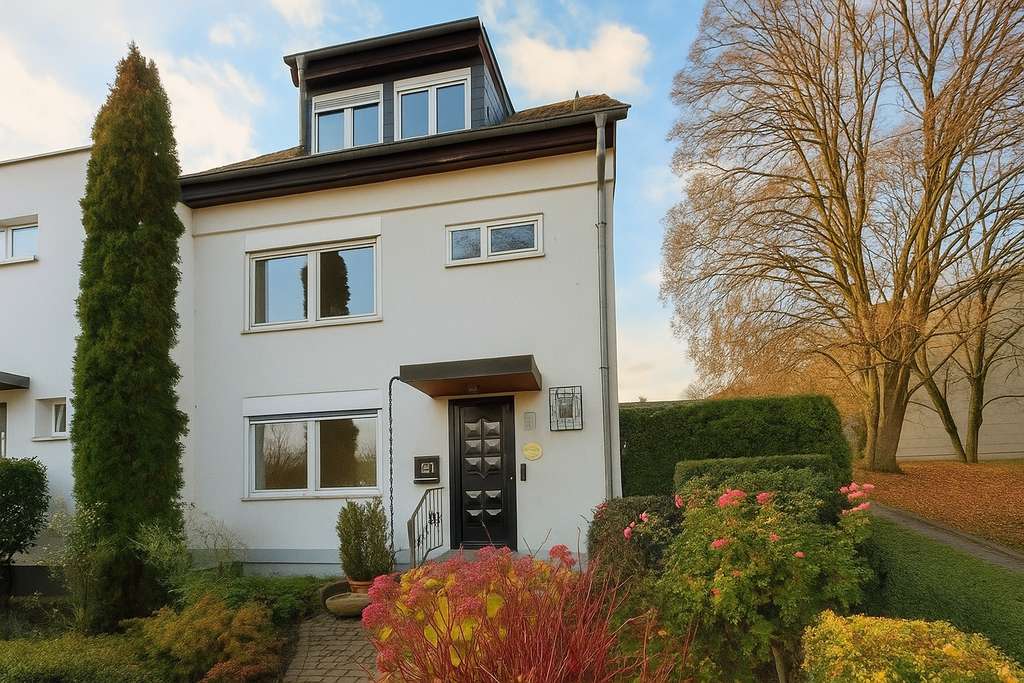 Immobilie in Schwalbach - Schwalbach: "Kinder willkommen" - hier scheint für die junge Familie die Sonne direkt ins Haus! - Bild 0