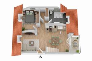 Wohnen mit Charakter: Altbau-Maisonette, offene Küche & SW-Balkon im Dachgeschoss – 48147 Kreuz, Münster – Vorschaubild 22