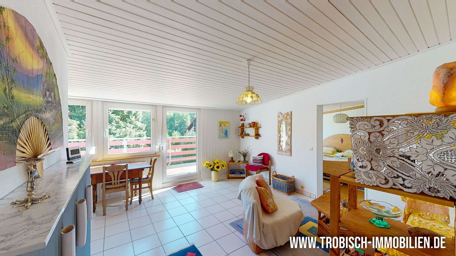 Immobilie in Ludwigswinkel - 2-Zimmer-Apartment oder Ferienwohnung - ruhige Waldrandlage in Ludwigswinkel am Schöntalweiher! - Bild 4