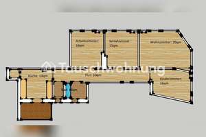 Tauschwohnung: SUCHE 4 Zimmer Berlin West, BIETE 4 Zimmer Hamburg St Pauli – Die vollständige Adresse der Immobilie erhältst du vom Anbieter., 20359 St. Pauli, Hamburg – Vorschaubild 2