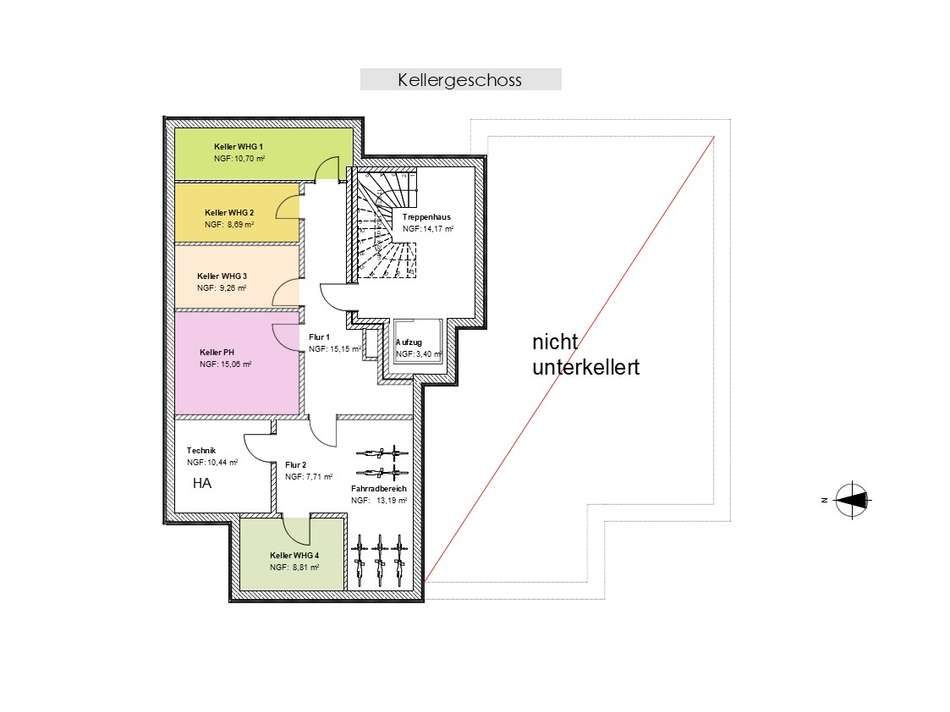 Penthouse 6 | 103 m² Wfl.