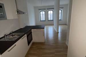 Durchdachter Grundriss: 1-Raum-Wohnung mit abgetrennter Schlafzone und Einbauküche – Carl-Spindler-Str. 13, 12555 Köpenick, Berlin – Vorschaubild 4