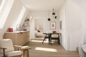 Aubing: 2-Zimmer-Penthouse mit größter Dachterrasse – Neubau, provisionsfrei – Hoheneckstraße 27, 81243 Aubing-Süd, München – Vorschaubild 3