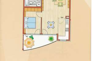 Elegante, möblierte 2-Zimmer Wohnung im 4. OG mit Balkon in München-Schwanthalerhöhe – Landsberger Straße 141, 80339 Westend, München – Vorschaubild 19