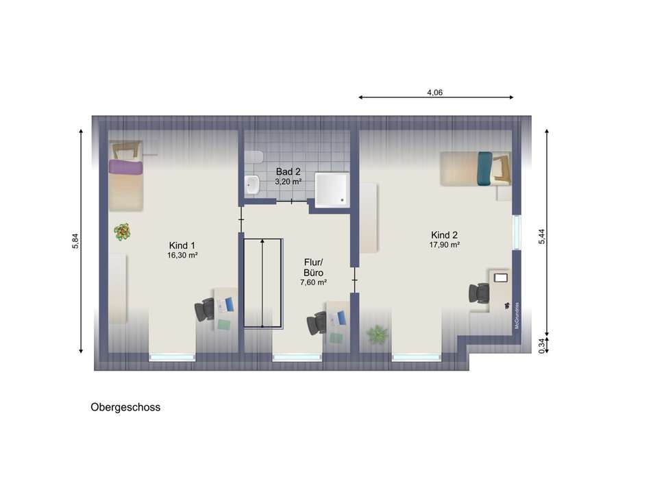 Grundriss OG