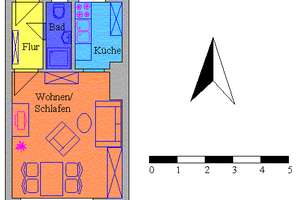 1-Raum-Wohnung im Zentrum – Steinstr. 11, 6844 Innerstädtischer Bereich Nord, Dessau-Roßlau – Vorschaubild 9