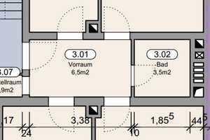 Exklusive 2,5-Raum-Wohnung mit gehobener Innenausstattung mit Einbauküche in Mannheim – Rheinhäuser Straße 63, 68165 Mannheim – Vorschaubild 9