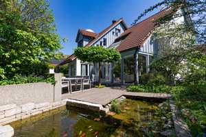 Wohnen wie im Urlaub – Einzigartiges Traumhaus mit Pool, Gartenidylle und stilvollem Wohnambiente – Ansbach (Kreis) – Vorschaubild 10