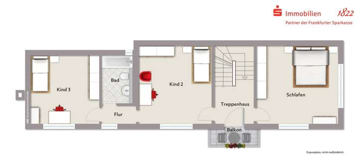 Grundriss Obergeschoss