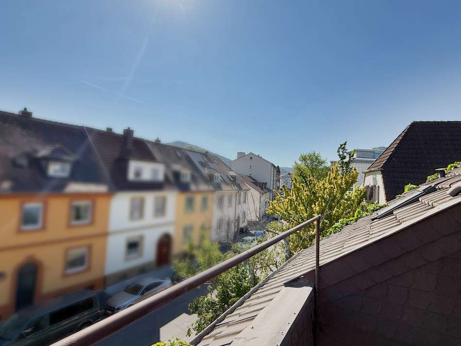 Sicht von der Loggia aus