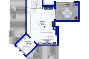 Außergewöhnliche Dachgeschoss-Maisonette mit Balkon & Dachterrasse! – Die vollständige Adresse der Immobilie erhältst du vom Anbieter., 1159 Löbtau-Nord, Dresden – Vorschaubild 14
