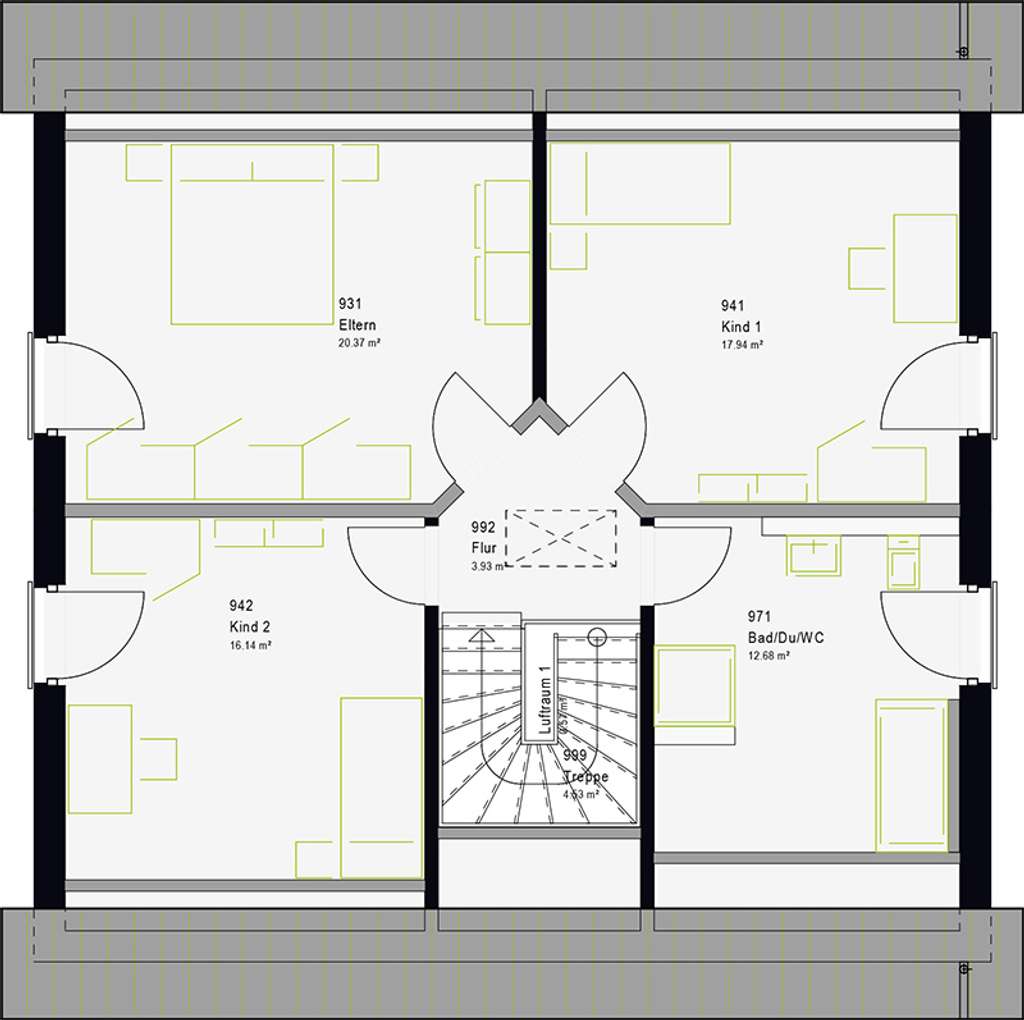 Immobilie in Spenge - Clever Bauen mit KfW Familienförderung - Bild 3