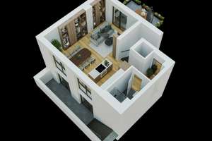 Großzügige 3 Zimmer Wohnung mit Terrasse und Garten – Am Priesteracker 19, 14469 Bornim, Potsdam – Vorschaubild 3