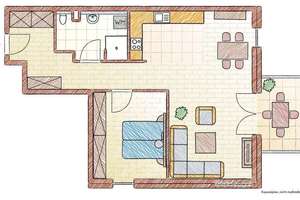 Traumhafte OG-Wohnung mit Balkon und PKW-TG-Stellplatz in MS-Wolbeck! – Die vollständige Adresse der Immobilie erhältst du vom Anbieter., 48167 Wolbeck, Münster – Vorschaubild 23