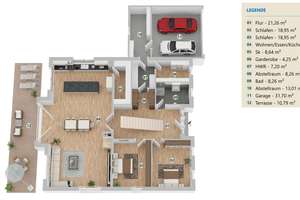 Exklusive Vermietung in Oberneuland, Design-Stadtvilla mit Erstbezug Frühjahr 2027 – Im Holze 13, 28355 Oberneuland, Bremen – Vorschaubild 7