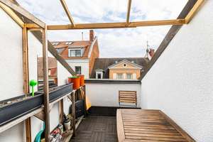 City-Life trifft Entspannung: 1,5 Zimmer mit privater Dachterrasse – Die vollständige Adresse der Immobilie erhältst du vom Anbieter., 90443 Gostenhof, Nürnberg – Vorschaubild 4