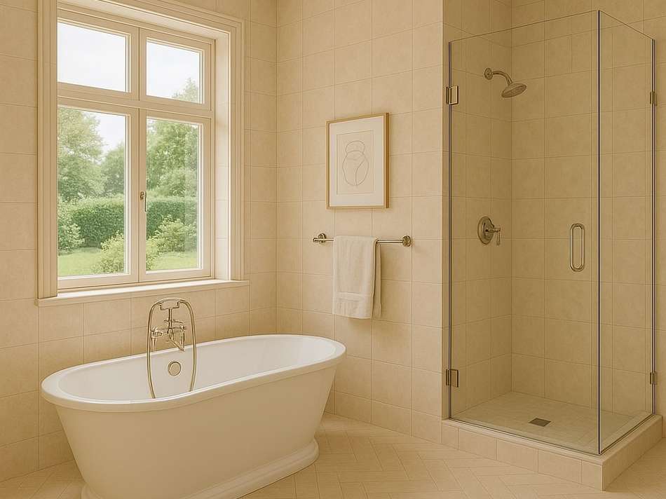 visualiertes Badezimmer