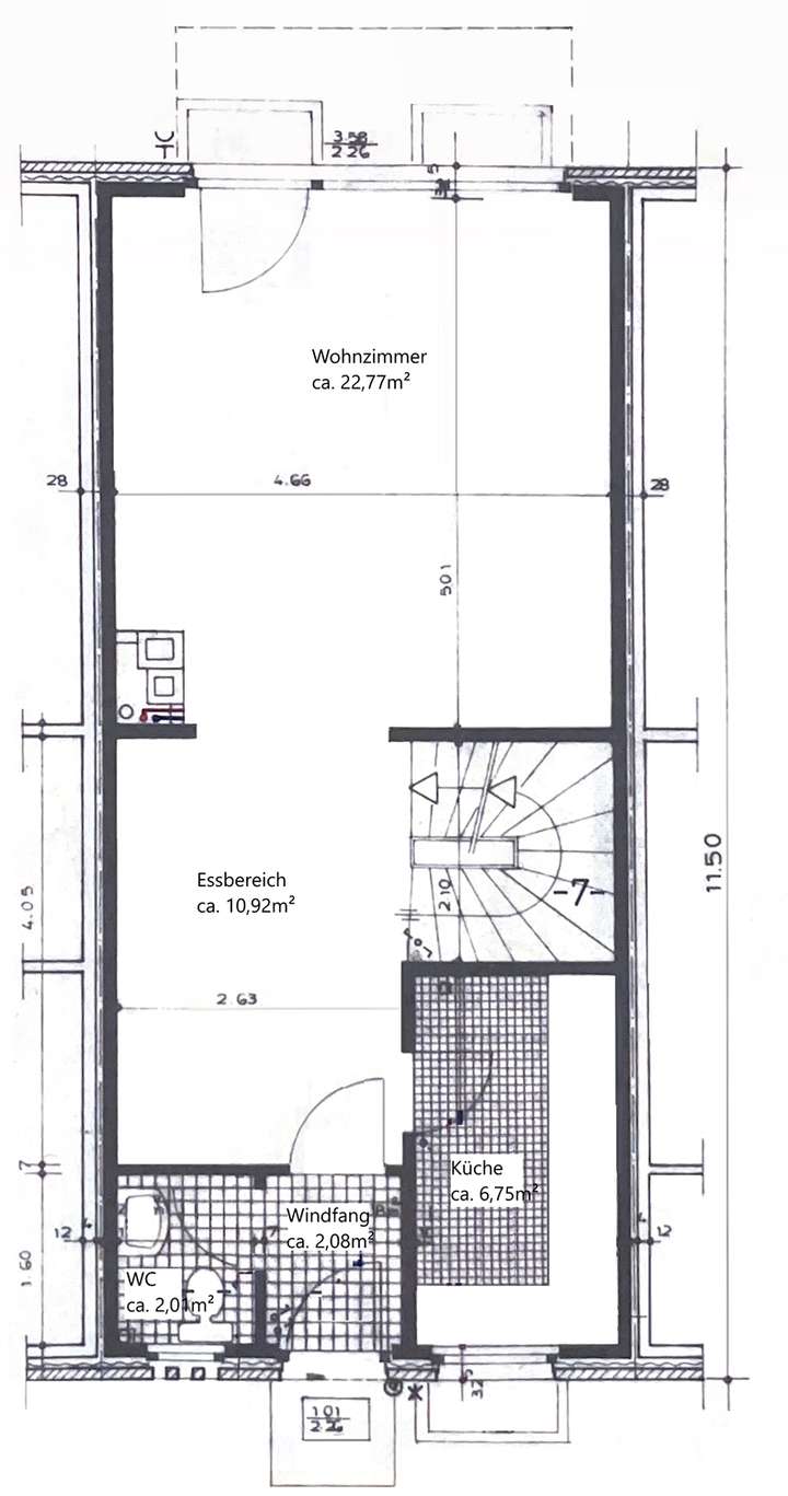 Grundriss Erdgeschoss