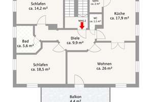 charmantes Wohnhaus mit Potenzial – Die vollständige Adresse der Immobilie erhältst du vom Anbieter., 83080 Oberaudorf – Vorschaubild 18