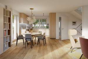 BEZAUBERNDES HAUS IM TRAUMHAFTEN MÄRCHENVIERTEL VON WALDPERLACH – NEUBAU IM ENTSTEHEN – Koboldstraße 72, 81739 Waldperlach, München – Vorschaubild 3