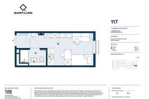 1 Monat mietfrei! Smartes 1-Zimmer-Apartment für Studierende im Quartillion Wiesbaden – Im Rad 15, 65197 Rheingauviertel / Hollerborn, Wiesbaden – Vorschaubild 8