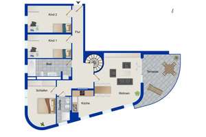 Neuwertige 5-Zimmer-Terrassen-Wohnung auf zwei Ebenen in München - Baumkirchen Mitte – Die vollständige Adresse der Immobilie erhältst du vom Anbieter., 81673 Echarding, München – Vorschaubild 18