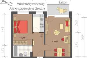 Modernisierte 2-Zi.-Whg. mit Balkon in ruhiger aber dennoch zentraler Lage von Wandsbek! – Lomerstr. 55, 22047 Hamburg – Vorschaubild 13