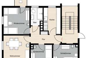 renovierte 4-Zi-Stadtwohnung mit 2 Loggien – Die vollständige Adresse der Immobilie erhältst du vom Anbieter., 89231 Neu-Ulm – Vorschaubild 17