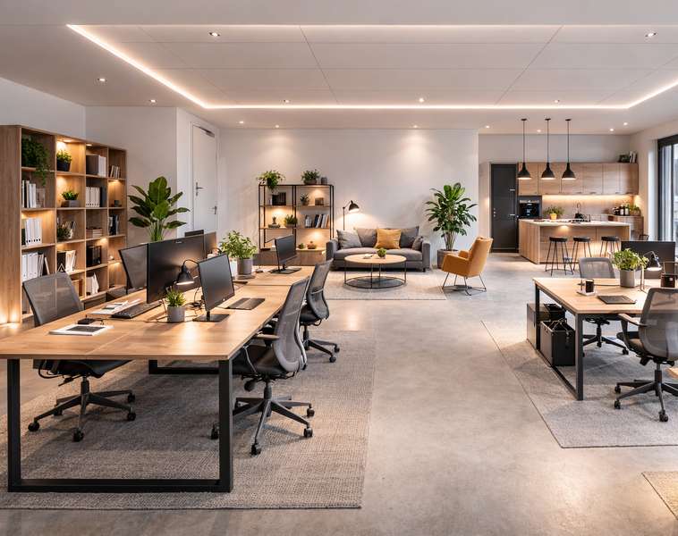 Büro Visualisierung