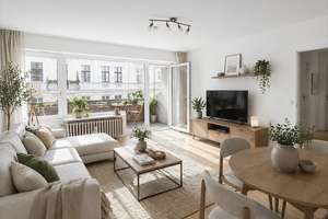 4.423,- pro QM- ERSTKLASSIGE 2-ZIMMER-WOHNUNG mit Südbalkon- Ruhiglage- dicht am Park – Die vollständige Adresse der Immobilie erhältst du vom Anbieter., 12167 Steglitz, Berlin – Vorschaubild 1