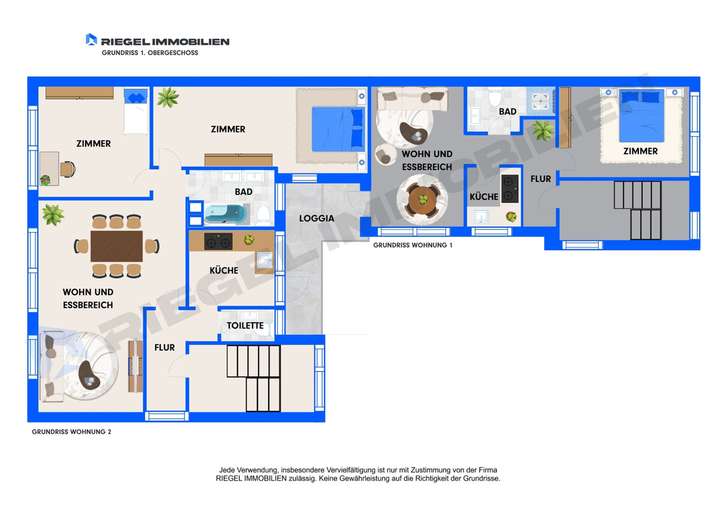 Grundriss Obergeschoss