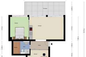 Umfassend modernisierte Gartenwohnung mit Sauna und Garage in bester Lage von Düsseldorf-Düsseltal – Die vollständige Adresse der Immobilie erhältst du vom Anbieter., 40239 Düsseltal, Düsseldorf – Vorschaubild 13